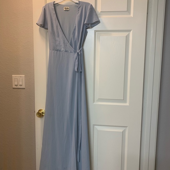 Dress XS Mumu used light blue - Picture 3 of 6